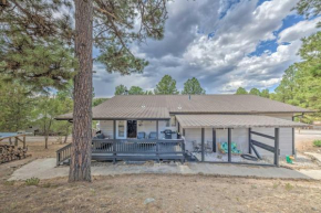 Ruidoso Home with Deck, Grill and Pool Table!
